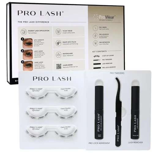 Vista 15 de Pro Lash ProWear Kit de Racimos de Pestañas para Principiantes - Las Pestañas Más Fáciles de Aplicar - Extensiones de Pestañas en Racimo de 10 Días