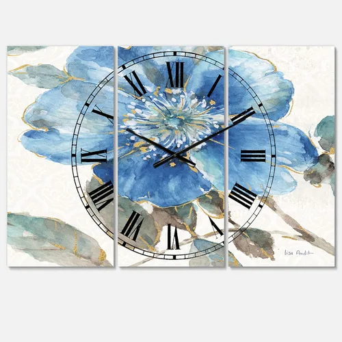 Vista 42 de DesignQ Reloj de pared moderno de cristal futurista para el hogar, dormitorio, baño, oficina, sala de estar