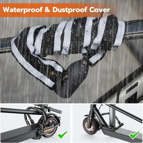 Vista 7 de Cerradura de cadena para bicicleta de huellas dactilares, bloqueo de bicicleta Bluetooth impermeable, biométrico sin llave, resistente, antirrobo