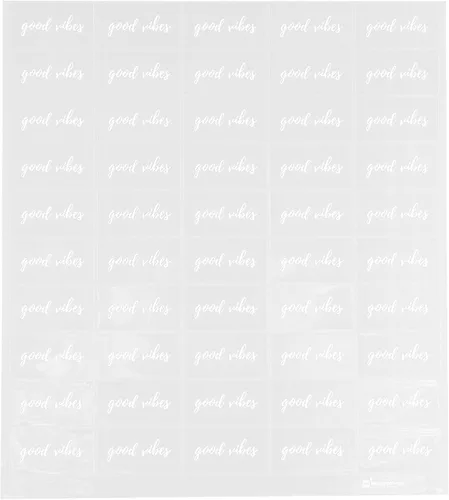 Vista 61 de Restaurantware Label Tek - Etiquetas autoadhesivas para botellas de jugo de 1.9 x 1 pulgada, 100 etiquetas autoadhesivas para botellas, resistentes