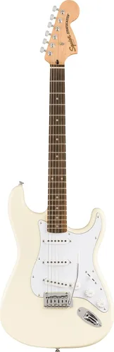 Vista 9 de Squier Affinity Series Stratocaster - Guitarra eléctrica, color blanco olímpico con diapasón de arce
