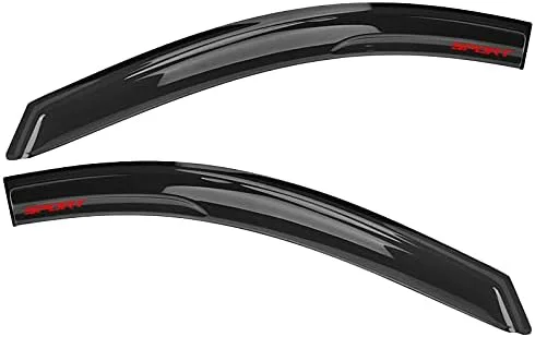 Vista 4 de Parasol de protección contra la lluvia compatible con Civic Sedan 2012-2015 de 4 puertas, deflector de ventilación de ventana lateral, teñido