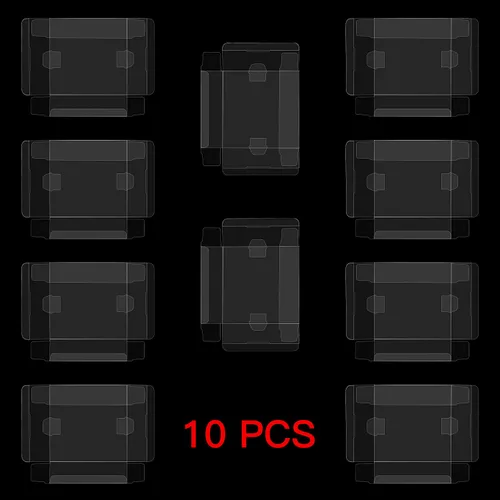Vista 6 de 10 Pack Compatible with PlayStation 1 (PS1) Game Case Protector Sleeves – Clear Plastic Display Covers, Scratch Resistant, Dustproof