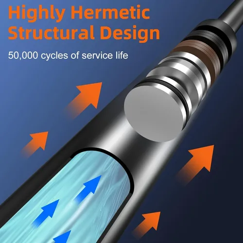 Vista 5 de QAP1BE QAP1BLX - Piezas de repuesto seguras para puntal de centinela, soporte de elevación de amortiguador de resorte de gas de 7.5 pulgadas