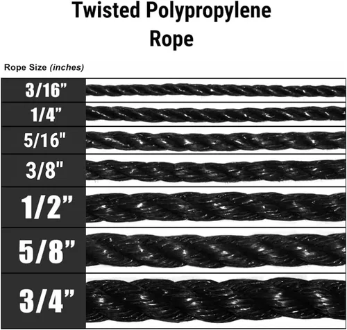 Vista 2 de Golberg Cuerda de polipropileno trenzado – Marine, Nautical