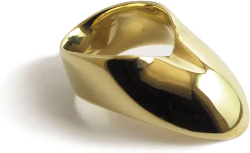 Vermil Victory Brass - Anillo para el pulgar con tiro con arco tradicional