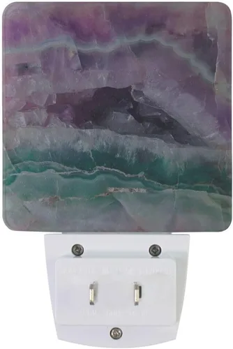 Vista 3 de Paquete de 2 lámparas LED de luz nocturna enchufables con impresión de princesa cisne con sensor de atardecer a amanecer para dormitorio, baño Swan