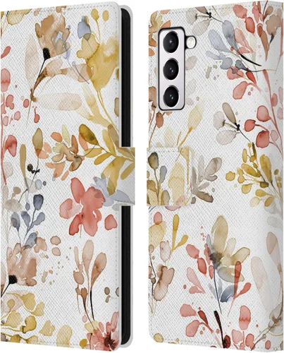 Vista 37 de Head Case Designs Officially Licensed Ninola Beige Wild Grasses Leather Wallet Case Compatible with Samsung Galaxy A07 4G