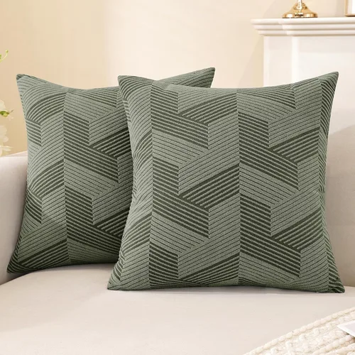 Vista 23 de JIVINER - Juego de 2 fundas elásticas para sillas de comedor, fundas geométricas de jacquard para sillas de comedor, fundas lavables para sillas