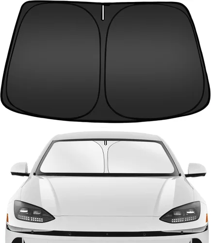 Vista 100 de ARISMOTOR Parasol para parabrisas para BMW X3 2018-2025, ajuste personalizado plegable, protector de parasol y visera solar para ventana delantera