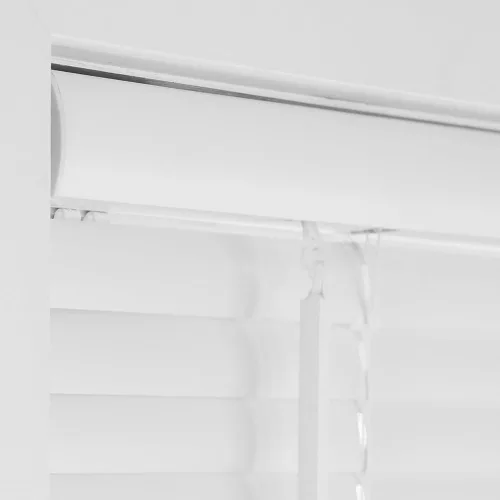 Vista 2 de Mini persianas de vinilo de 1 pulgada para oscurecer la habitación son cordones