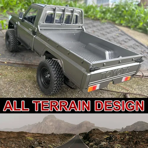 Vista 6 de HLSFWDRIVE 1/12 RC Crawler MN82 PRO RC Truck Off Road Land Cruiser