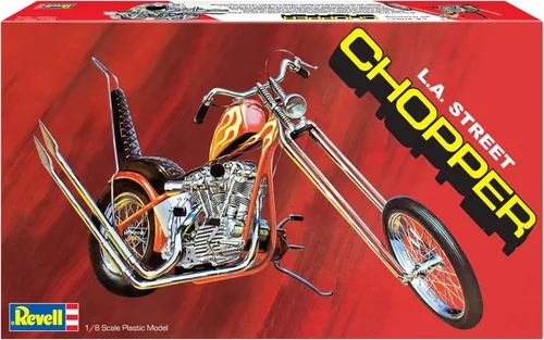 Vista 5 de Revell 17326 L.A. Street Chopper 18 Escala 107 piezas Nivel 5 Modelo Kit de construcción de motocicleta