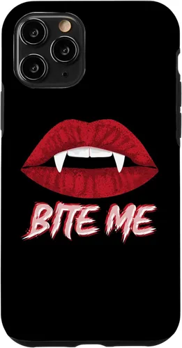 Vista 27 de iPhone 16 - Disfraz de Halloween perezoso colmillos de vampiro para Drácula Wannabe