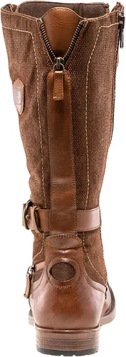 Vista 3 de J75 Men's Decoy Light Weight Knee Hight Lace-up & Inside Zipper Combat Tactical Army Cap-toe Military Boots for Men