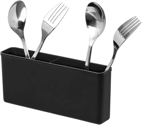 Vista 7 de SANNO - Escurreplatos para secar platos, estante grande para platos ajustable con escurridor profundo y soporte extraíble para cubiertos, estante