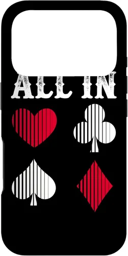Vista 28 de Poker Player Gambling Card Game All in Casino Player Case for iPhone 17
