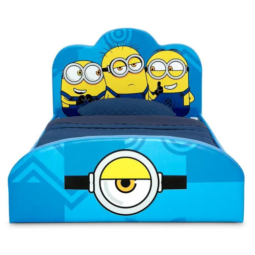 Vista 14 de Delta Children Jeep - Cama individual tapizada, color azul