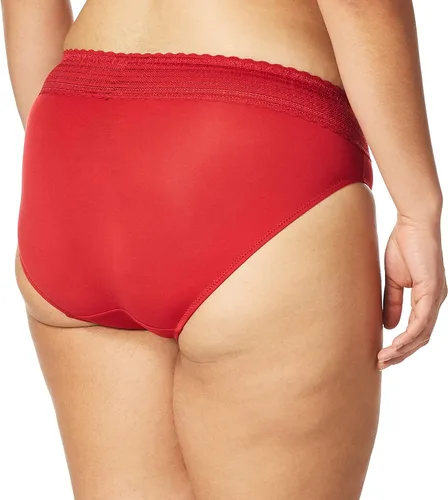 Vista 3 de Warner's Talla extra grande para mujer, sin pellizcos, sin problemas, cintura cómoda sin excavación, con encaje de microfibra de corte alto 5109j