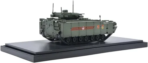 Vista 6 de Motor city classics Panzerkampf Escala 1:72 Ruso (Objeto 695) Vehículo de combate de infantería Kurganets-25 con cuatro misiles guiados Kornet-EM