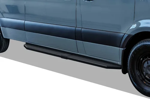 Vista 12 de APS Barra de escalón trasera de 5 pulgadas, color negro mate compatible con Dodge Sprinter 2007-2009 Van de tamaño completo y Mercedes-Benz Sprinter