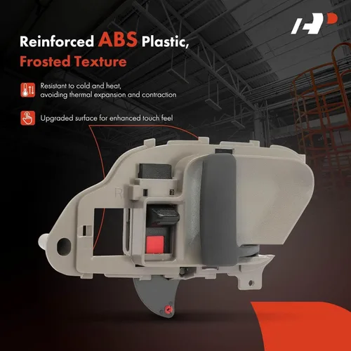 Vista 4 de A-Premium Juego de 4 piezas de manijas de puertas interiores delanteras y traseras compatible con Chevrolet Tahoe 1995-2000, C/K 1500 2500 3500