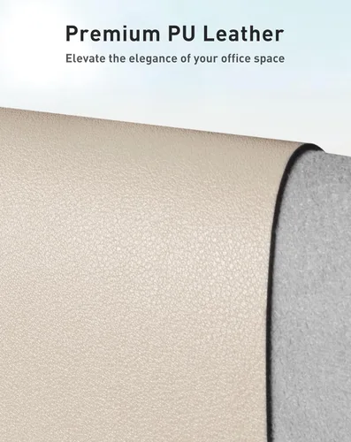 Vista 131 de Aothia Protector de escritorio de cuero, alfombrilla para mouse, alfombrilla de escritorio de oficina, 31.5 x 15.7 pulgadas, secante de escritorio