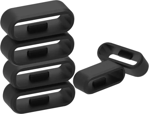 Vista 2 de Anillos de sujeción compatibles con Garmin Vivosport/Approach X10, X40/Forerunner 255S, 265S, 45S/Venu 2S, 3S/Vivoactive 4S, correa de repuesto