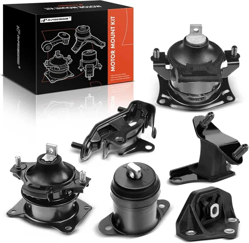 Vista 11 de A-Premium Juego de 5 piezas de montaje de motor y montaje de transmisión compatibles con Honda Accord 2008-2012, Crosstour 2012-2015 y Acura TSX