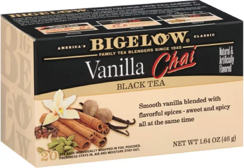 Vista 73 de Bigelow American Breakfast Black Tea, cajas de 20 sobres (paquete de 6), té negro con cafeína, 120 bolsas de té en total