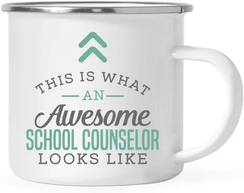 Vista 69 de Andaz Press 11oz. Stainless Steel Campfire Coffee Mug Gift, This is What an Awesome Mentor Looks Like, 1-Pack, Birthday Gift Ideas Coworker Him Her