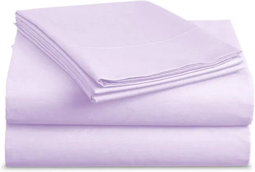 Vista 48 de LaxLinen 4 PCs Sheet Set (+30 Inch) Extra Deep Pocket Twin/Single Bed Size, Aqua Solid 600 Thread Count 100% Egyptian Cotton