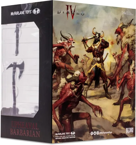 Vista 10 de McFarlane Toys - Diablo IV Upheaval Barbarian (Rare) Figura Posada Escala 1:12