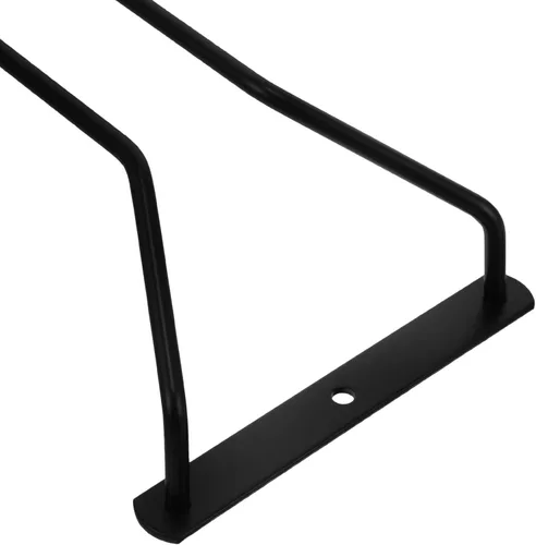 Vista 3 de Mipcase Metal Wine Rack Iron Wire Wine Bottle Holder Small Decorative Single-Row 33.8cm for Home and Restaurant Use