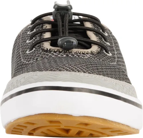 Vista 2 de Zapatos náuticos con respiración XTRATUF. Gris y anaranjado (22200)