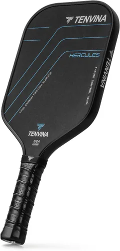 Vista 9 de TENVINA Pickleball Paddles, Multi-Layer T700SC Textured Carbon Fiber Pickleball Paddle, 4-Types of Shapes and Thicknesses, Strong Spin & Power