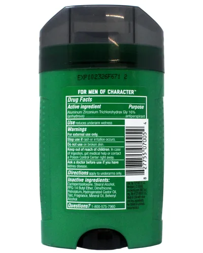 Vista 3 de Brut Antitranspirante/desodorante para hombre 24 horas, aroma sólido característico, 2 onzas, paquete de 4