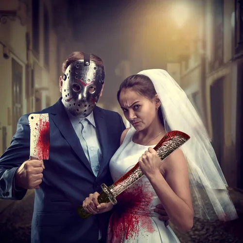 Vista 4 de Cuchillo de sangre falso de Halloween para disfraz de machete sangriento artificial cuchillo de sangrado de plástico para disfraces y cosplay