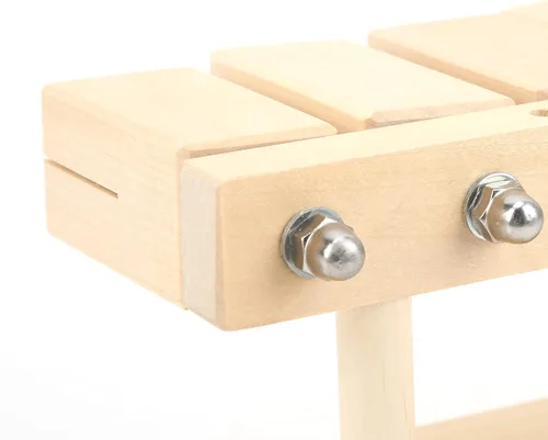 Vista 3 de Bloques de ritmo de percusión de madera de arce de 5 tonos para música de ópera nacional