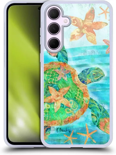 Vista 18 de Head Case Designs Funda de gel suave con licencia oficial de Paul Brent Agate Mermaid Coastal compatible con Samsung Galaxy A35 5G