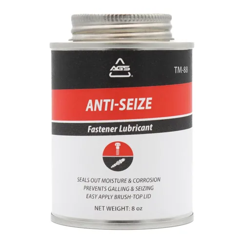 Vista 3 de AGS Soluciones Automotrices Lata con Cepillo Thread-Magic Lubricante Antiaferrante para Pernos y Tornillos, 4 onzas, Alta Temperatura, Lubricante