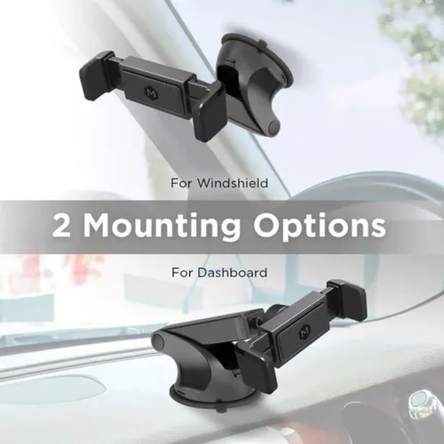 Vista 3 de Simpl Grip 2.0 - Montaje de 360° para tablero y parabrisas - Compatible con Samsung S24, S24 Ultra, iPhone 16, 16 Pro, 15, 15 Pro, 15 Pro Max
