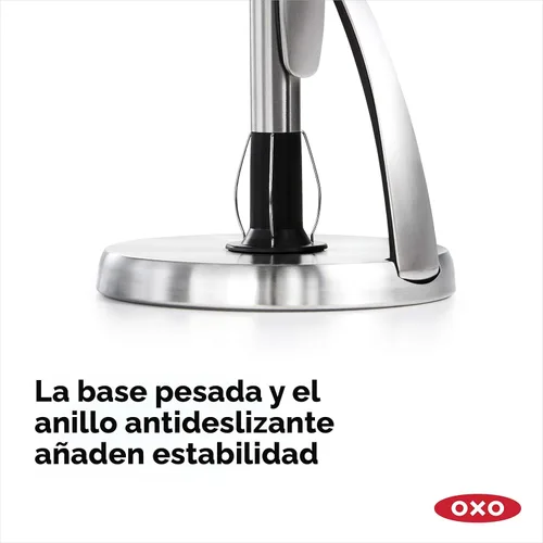 Vista 6 de Buen agarre simplemente papel higiénico, acero inoxidable OXO, Acero, Stainless, Paquete de 1