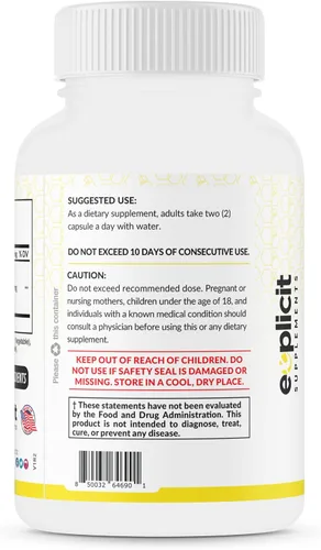 Vista 6 de Dosis de yoduro de potasio 130 mg - 30 porciones - Apoyo y defensa de la tiroides