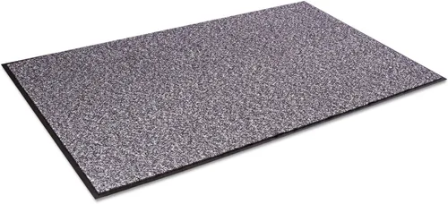 Crown Stat-Zap - Alfombra inalámbrica de polipropileno, 36 x 60, peltre