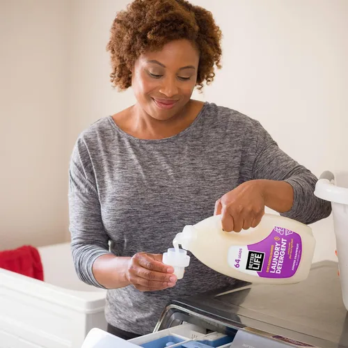 Vista 6 de Better Life Detergente concentrado natural para lavanderíaJuniper Grapefruit, 64 cargas