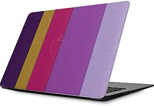 Skinit Decal Laptop Skin Compatible with MacBook Air 13.3 (2010-2017) - Officially Licensed Originally Designed Radiant Orchid Color Block Design