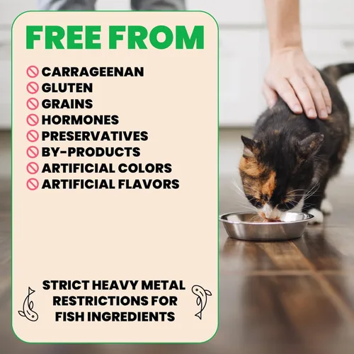 Vista 4 de almo nature HQS - Comida húmeda natural para gatos en caldo, sin granos, 2.47 onzas (paquete de 24)