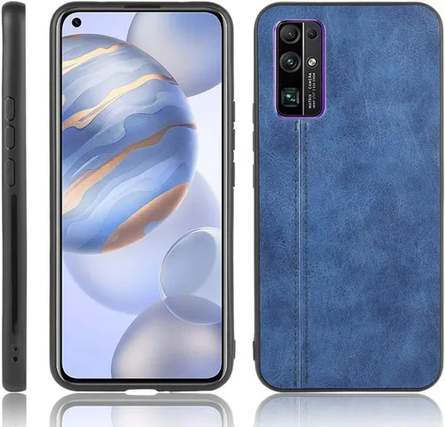 Vista 55 de Funda para Honor Play 30 Plus 5G, funda para Honor X7 de piel sintética con funda 3 en 1, color negro