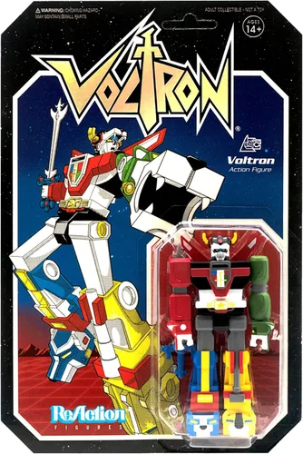 Vista 9 de Super7 ULTIMATES! Voltron Defender of The Universe (Lightning Glow) - Figura de acción Voltron de 7 pulgadas con accesorios, coleccionables vintage